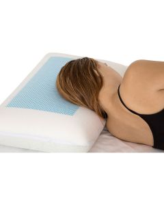 Almohada ergonómica con gel refrescante