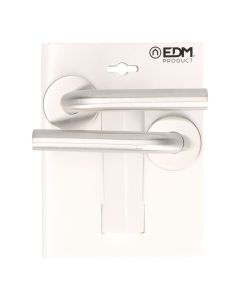 Blister juego roseta l curva 575 inox. edm