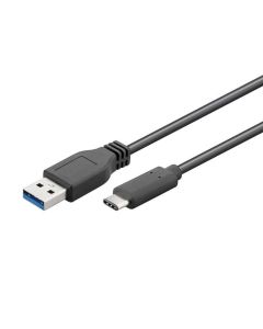 Cable usb 1m 3.0 tipo a macho a usb tipo 3.1 tipo c macho