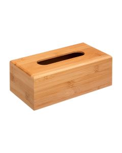 Caja de bambú para pañuelos 25x13x8,7cm