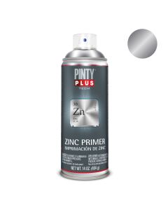 Pintura en spray pintyplus tech zinc galvánico 520cc z169