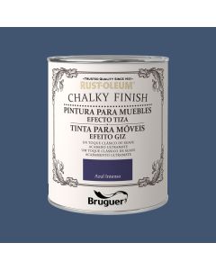 Rust-oleum chalky finish muebles azul intenso 0,750l 5397551 bruguer