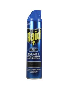 Raid insecticida spray 400ml moscas y mosquitos