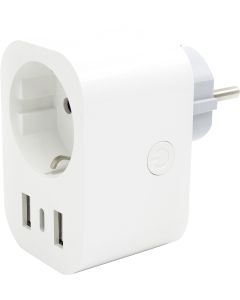 ENCHUFE WIFI EG-EW007MC+ 2XUSB+ 1XUSB-C