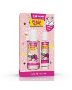 Estuche eau de toilette fresa nata , 100 + 30 ml infantil