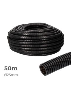 Corrugado para interior medida 23mm ce m-32 euro/m