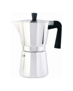 Cafetera expres new vitro de aluminio no apta para inducción, 1 taza