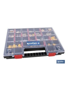 MALETIN RACORES METÁLICOS RAUFOSS 90 pcs COFAN