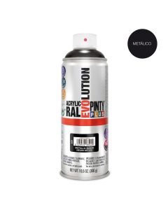 Pintura en spray pintyplus evolution metalizada 520cc negro mt153