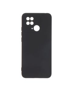 Carcasa negra de plástico soft touch para redmi 10c