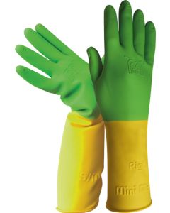 GUANTE LATEX NIÑOS H264 T-4Y AMARI./VDE