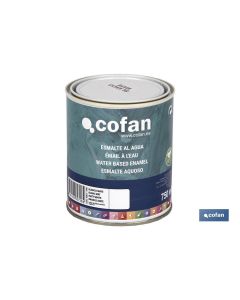 ESMALTE AL AGUA (750 ML) BLANCO MATE COFAN