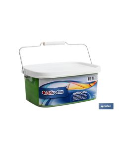 PINTURA PLÁSTICA MONOCAPA Verde Yuca (2,5 LT) COFAN