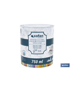 PINTURA A LA TIZA, CHALK PAINT, GRIS CENIZA 750 ML COFAN