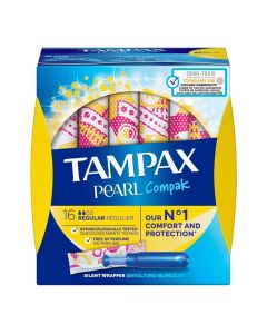 Tampon tampax pearl regular 16