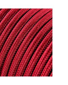 Carrete cable cordón tubular h03vv-f 2 x 0,75 mm² burdeos, 5m