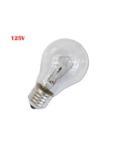 Bombilla incandescente standard clara 60w e27 125v (solo uso industrial)