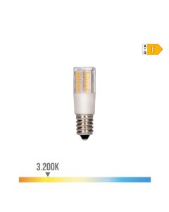 Bombilla tubular de led e14 5,5w 650lm 3000k luz calida ø1,8x5,7cm edm