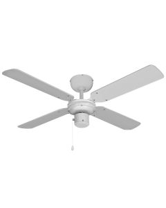 Ventilador de techo modelo baltico. color blanco. potencia: 50w aspas: ø102cm edm