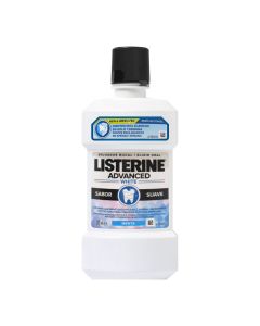 Enjuague listerine 500ml blanqueador menta (sabor suave)