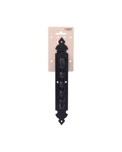 Tirador de puerta 275mm forja negro edm