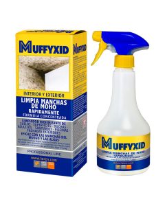 Muffyxid box 500ml eliminador moho desinfectante con cloro activo