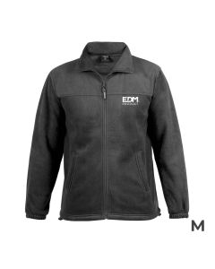 *merchandising* chaqueta polar fleece 280g/m² con cremallera edm talla-m