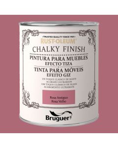 Rust-oleum chalky finish mueble rosa antiguo 0,750l 5397541 bruguer