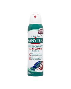 Desodorante desinfectante especial calzado sanytol spray 150ml.