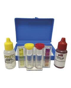 Kit test para piscinas cloro - ph- alcalinidad edm