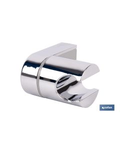 SOPORTE DE DUCHA PARA PARED COLOR CROMO ABS COFAN