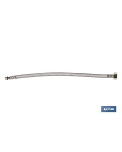 CONEXIÓN FLEXIBLE INOX M10x1 - H12 35 CM. COFAN