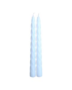 Pack 2 velas decorativas blancas ø2x24cm magic lights