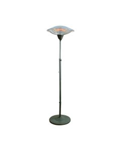Estufa de cuarzo de exterior con pie 2100w - edm