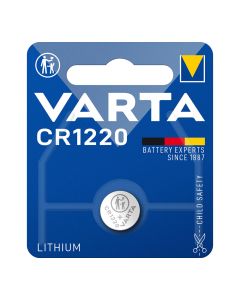 Micro pila de boton lithium cr1220 3v (blister 1 unid.) ø12,5x2,0mm