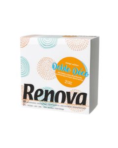 Servilletas de papel renova doble deco 60 unid. 33x33cm