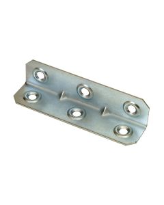 Ángulo refuerzo an08 zincado 21 x 21 x 86 mm