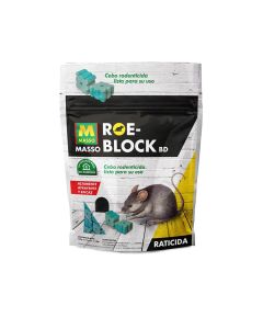 Roe-block 100g raticida 231533 massó