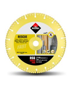 Disco diamantado rsq ø115mm superpro r30900 rubi