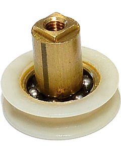 RODAMIENTO MAMPARA TUBO RD02 24MM BLANCO