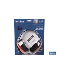 BLISTER AURICULARES DE PROTECCIÓN SNR:27db COFAN