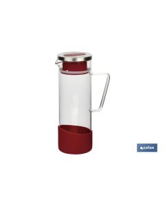 JARRA BOROSILICATO  ROJO 1300 ml COFAN