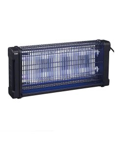 Mata insectos profesional eléctrico 2x10w 80m² 43,7x10x26,5cm 340° color negro edm