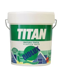 Pintura plastica interior-exterior mate biolux 15l titan a62000815