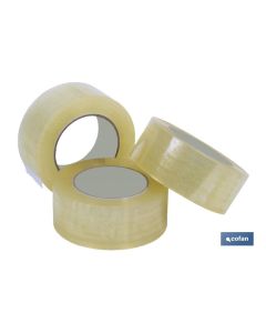 PRECINTO ACRILICO TRANSPARENTE 45 Micras 48MM X 132MTS COFAN