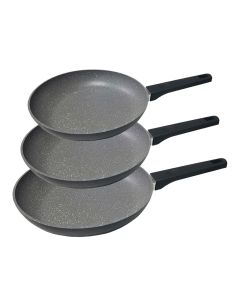 Set 3 sartenes antiadherentes "professional line" gourmet kitchen