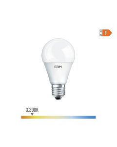 Bombilla standard led e27 12w 1154lm 3200k luz calida ø6x11,5cm edm