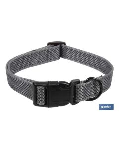 COLLAR PARA PERROS GRIS  2.5X45-70 cm COFAN