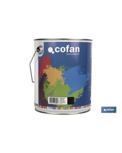 ESMALTE SINTÉTICO (4 L) NEGRO MATE COFAN