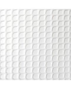 Rollo de malla ligera cadrinet color blanco 1x25m cuadro: 4,5x4,5mm faura